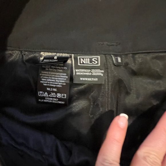 NILS Women's Black Ski Pants - Picture 3 of 5